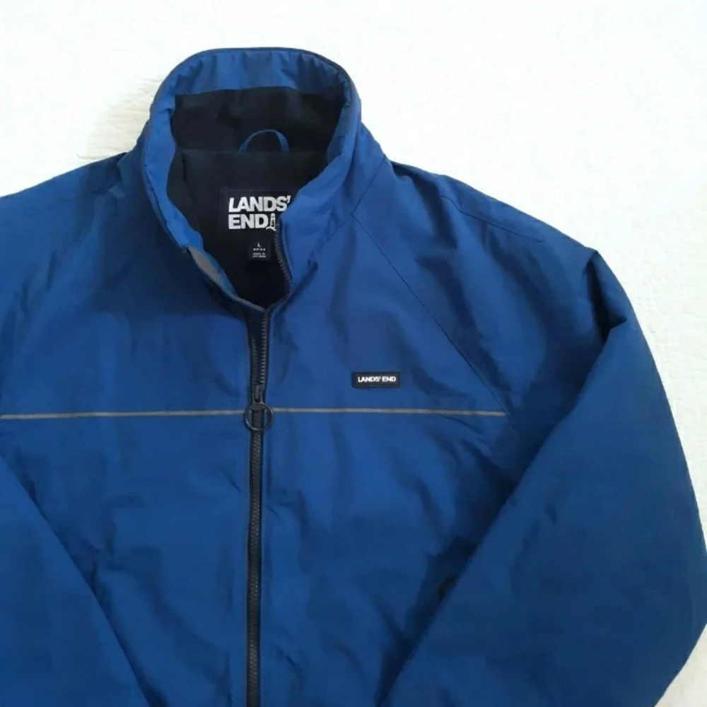Lands End Nylon Squall Jacket size Large